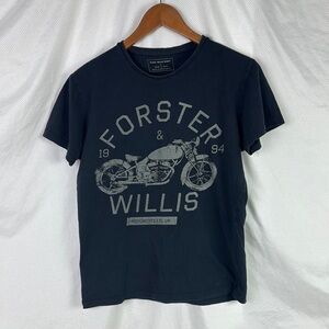 Forster & Willis motorcycle t shirt top men’s size small unisex